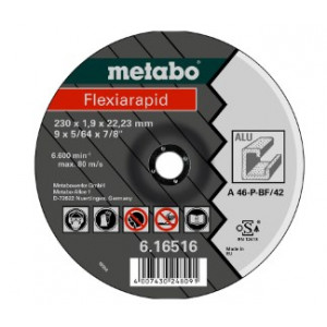 Metabo Flexiarapid (616513000) Відрізний круг по алюмінію 125 x 1,0 x 22,23 мм, TF 41
